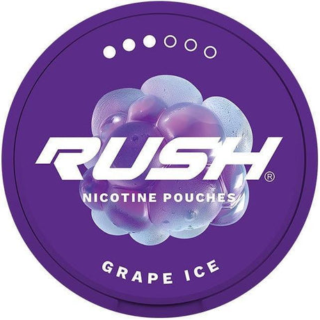 RUSH Grape Ice-Nicotine Pouches-Gigasnus.com