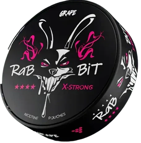 RaBBiT Grape-Nicotine Pouches-Gigasnus.com