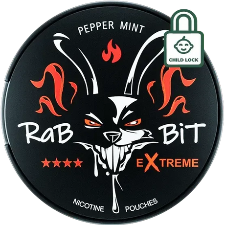 Rabbit Pepper Mint-Nicotine Pouches-Gigasnus.com