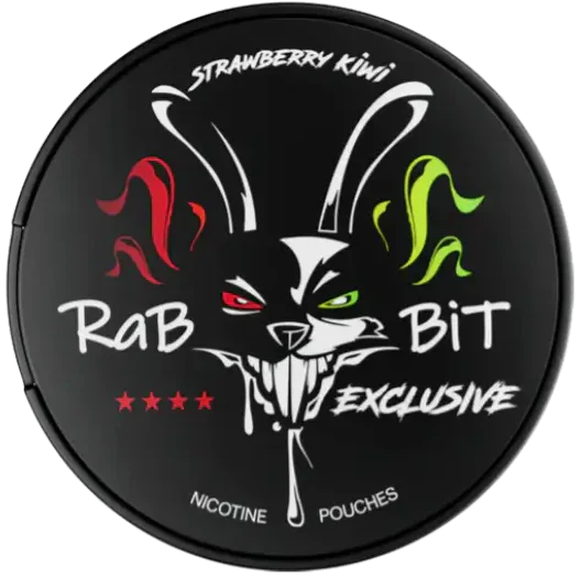 RaBBiT Strawberry Kiwi-Nicotine Pouches-Gigasnus.com