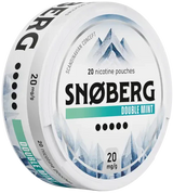 SNOBERG Double Mint 20mg-Nicotine Pouches-Gigasnus.com