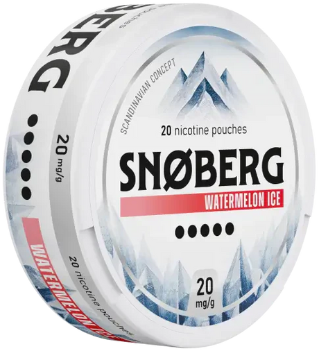 SNOBERG Watermelon Ice 20mg-Nicotine Pouches-Gigasnus.com