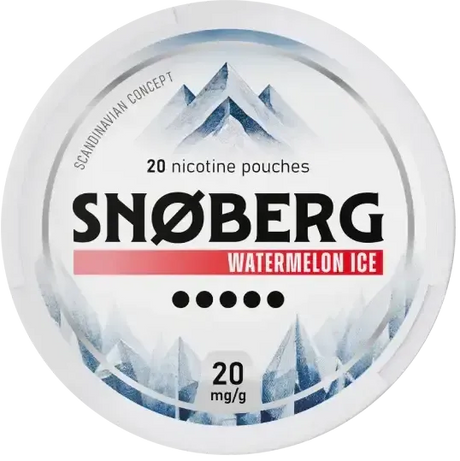 SNOBERG Watermelon Ice 20mg