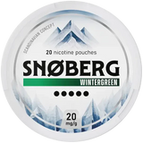 SNOBERG Wintergreen 20mg-Nicotine Pouches-Gigasnus.com