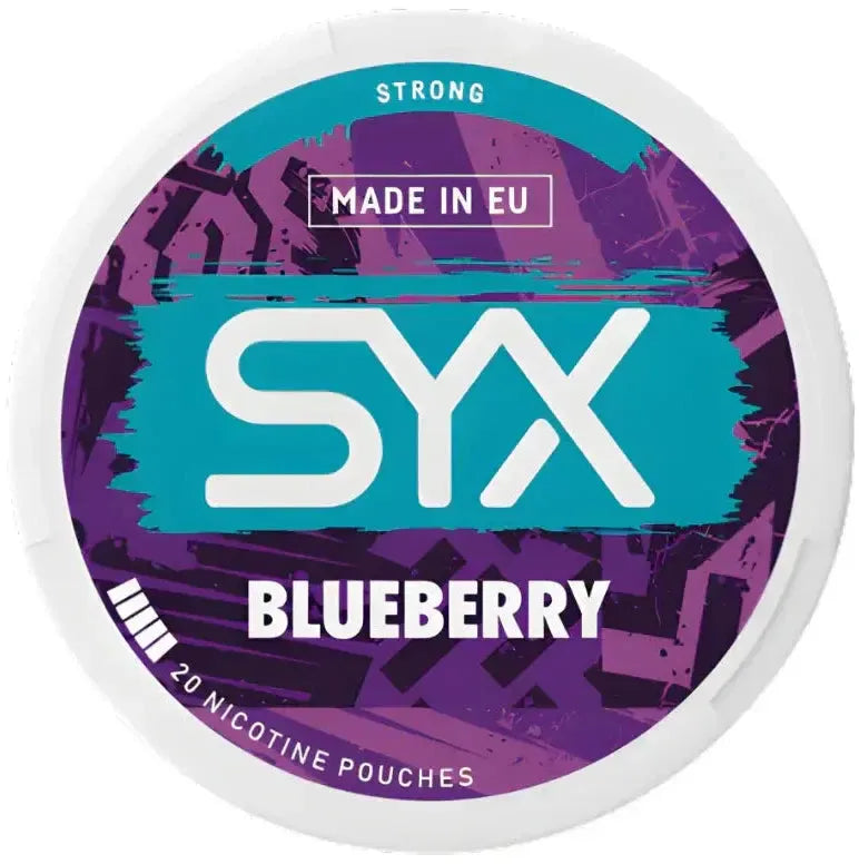 SYX Blueberry Strong-Nicotine Pouches-Gigasnus.com