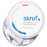 Skruf Superwhite Crystal Fresh-Nicotine Pouches-Gigasnus.com