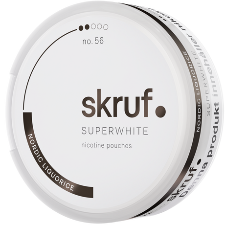 Skruf Superwhite Nordic No.56-Nicotine Pouches-Gigasnus.com