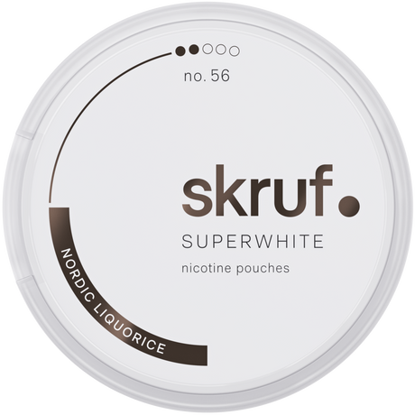 Skruf Superwhite Nordic No.56-Nicotine Pouches-Gigasnus.com