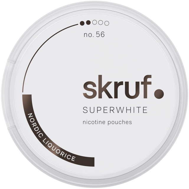 Skruf Superwhite Nordic No.56-Nicotine Pouches-Gigasnus.com