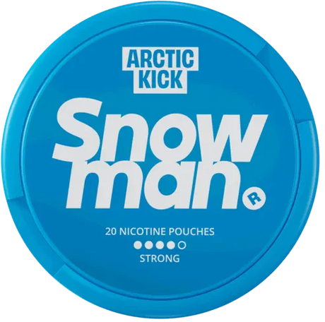 Snowman Arctic Kick 12mg-Nicotine Pouches-Gigasnus.com