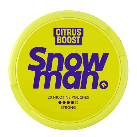 Snowman Citrus Boost 12mg-Nicotine Pouches-Gigasnus.com