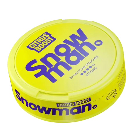 Snowman Citrus Boost 12mg-Nicotine Pouches-Gigasnus.com
