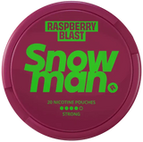 Snowman Raspberry Blast 12mg-Nicotine Pouches-Gigasnus.com