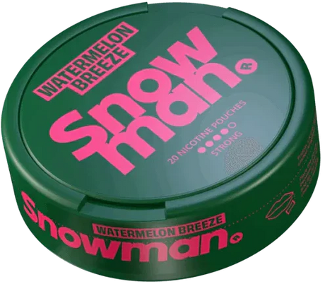Snowman Watermelon Breeze 12mg-Nicotine Pouches-Gigasnus.com