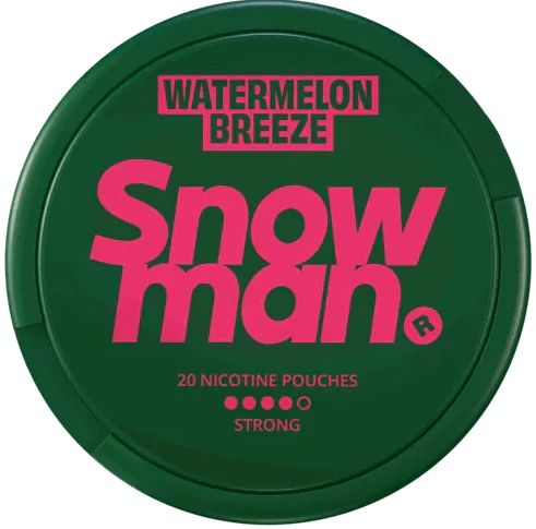 Snowman Watermelon Breeze 12mg-Nicotine Pouches-Gigasnus.com