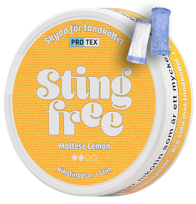 Stingfree Maltese Lemon-Nicotine Pouches-Gigasnus.com