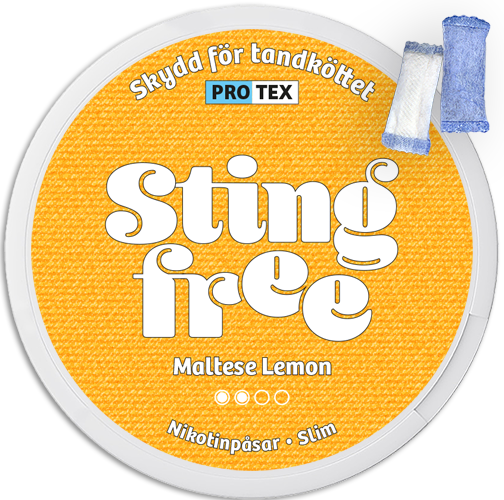 Stingfree Maltese Lemon-Nicotine Pouches-Gigasnus.com
