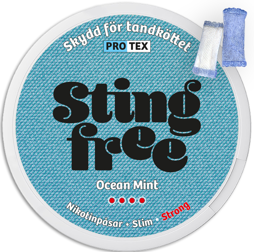 Stingfree Ocean Mint-Nicotine Pouches-Gigasnus.com