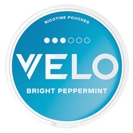 VELO Bright Peppermint-Nicotine Pouches-Gigasnus.com