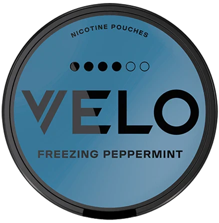 VELO Freezing Peppermint-Nicotine Pouches-Gigasnus.com