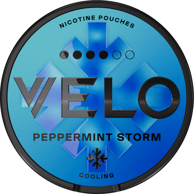 VELO Peppermint Storm-Nicotine Pouches-Gigasnus.com