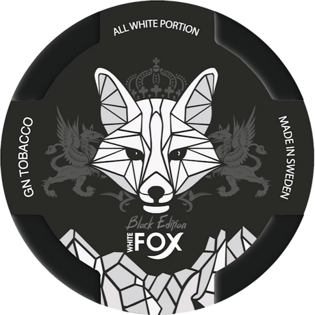 White Fox Black-Nicotine Pouches-Gigasnus.com