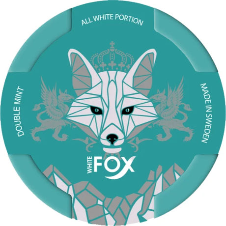 White Fox Double Mint-Nicotine Pouches-Gigasnus.com