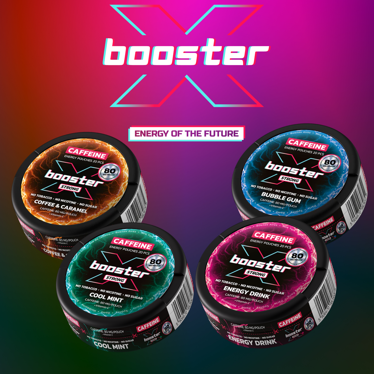 X-Booster 80mg Mix-Pack