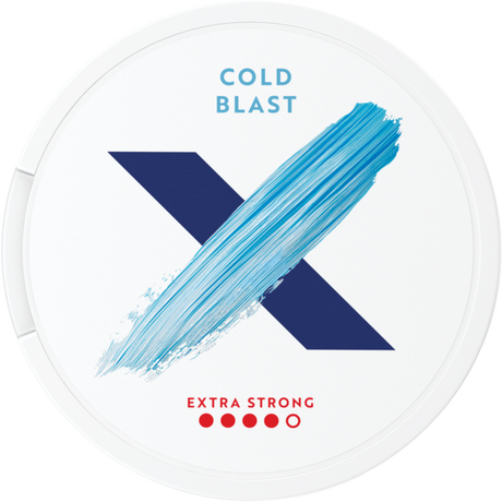 X Cold Blast Extra Strong-Nicotine Pouches-Gigasnus.com