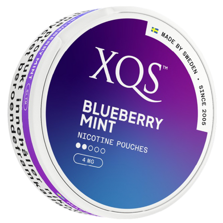 XQS Blueberry Mint Light-Nicotine Pouches-Gigasnus.com