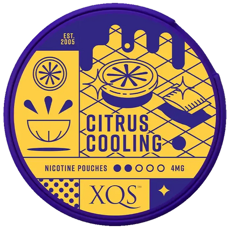 XQS Citrus Cooling 4MG-Nicotine Pouches-Gigasnus.com