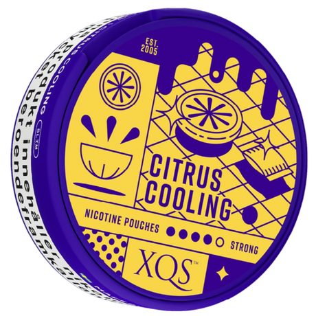 XQS Citrus Cooling Strong-Nicotine Pouches-Gigasnus.com