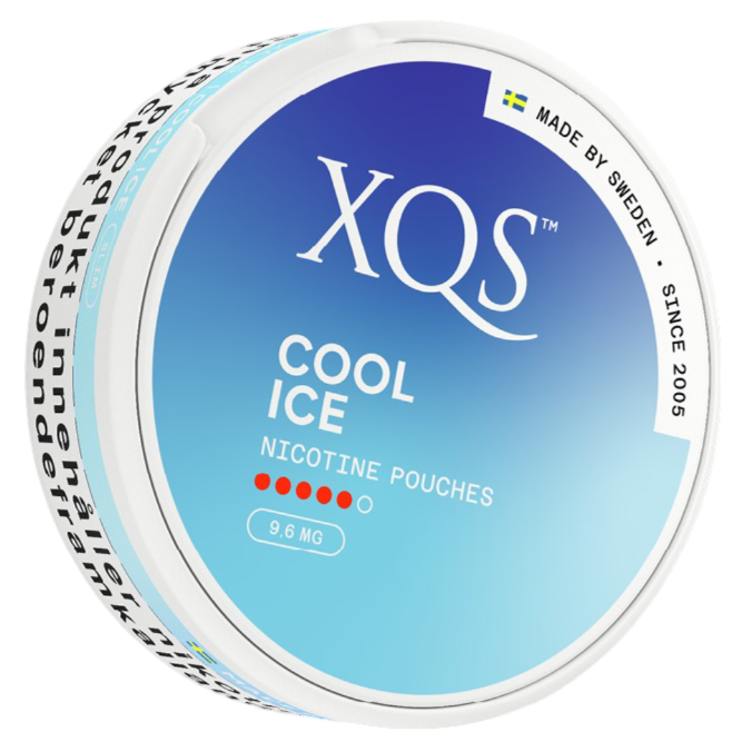 XQS Cool Ice Extra Strong-Nicotine Pouches-Gigasnus.com