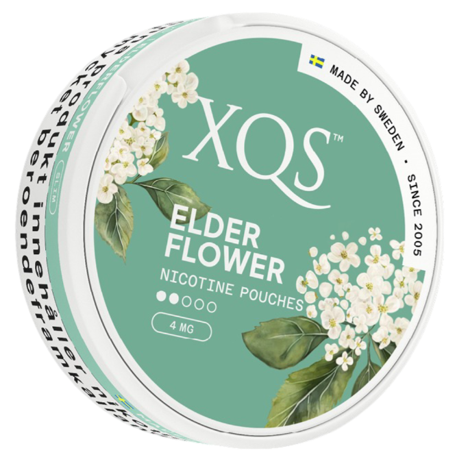 XQS Elderflower Light-Nicotine Pouches-Gigasnus.com