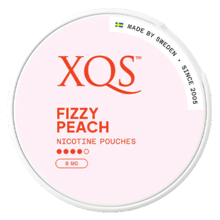 XQS Fizzy Peach Strong-Nicotine Pouches-Gigasnus.com