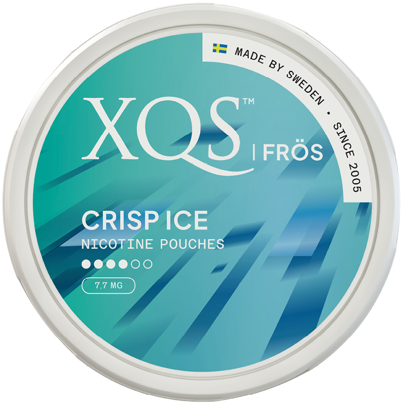 XQS Frös Crisp Ice 7,7mg-Nicotine Pouches-Gigasnus.com