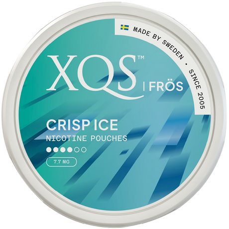 XQS Frös Crisp Ice 7,7mg-Nicotine Pouches-Gigasnus.com