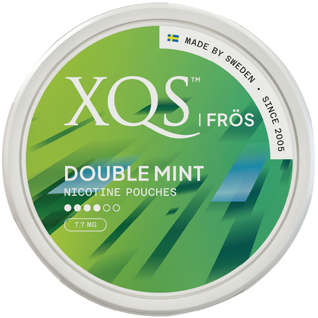 XQS Frös Double Mint 7,7mg-Nicotine Pouches-Gigasnus.com