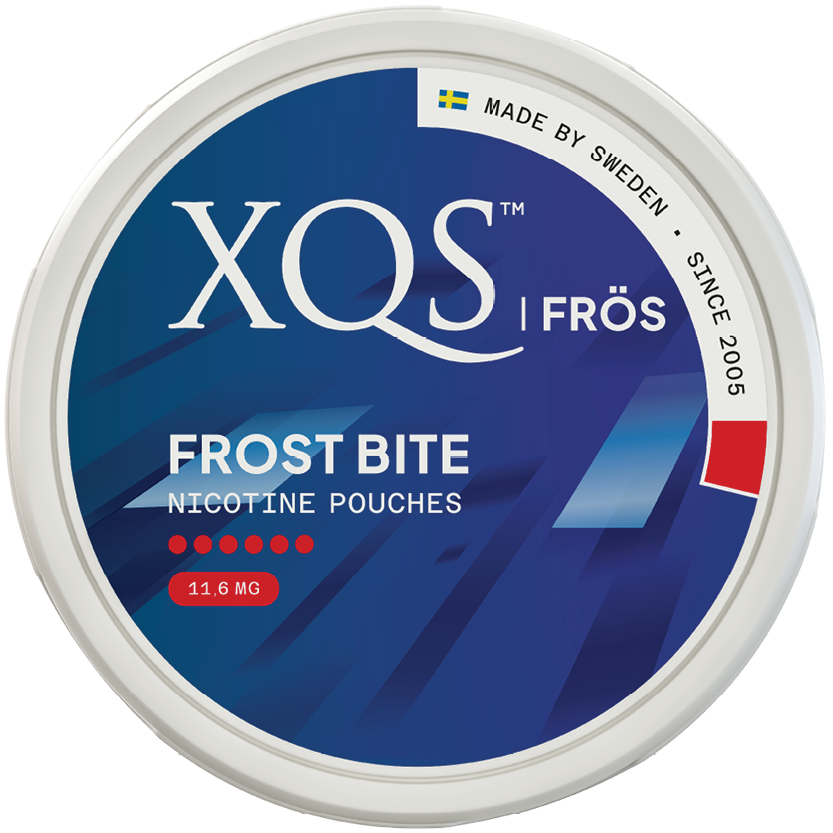 XQS Frös Frost Bite 11,6mg-Nicotine Pouches-Gigasnus.com