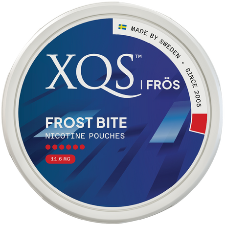 XQS Frös Frost Bite 11,6mg-Nicotine Pouches-Gigasnus.com