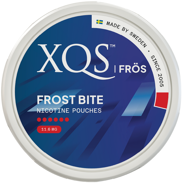 XQS Frös Frost Bite 11,6mg-Nicotine Pouches-Gigasnus.com