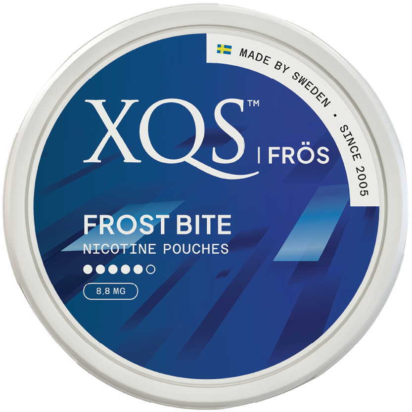 XQS Frös Frost Bite 8,8mg-Nicotine Pouches-Gigasnus.com