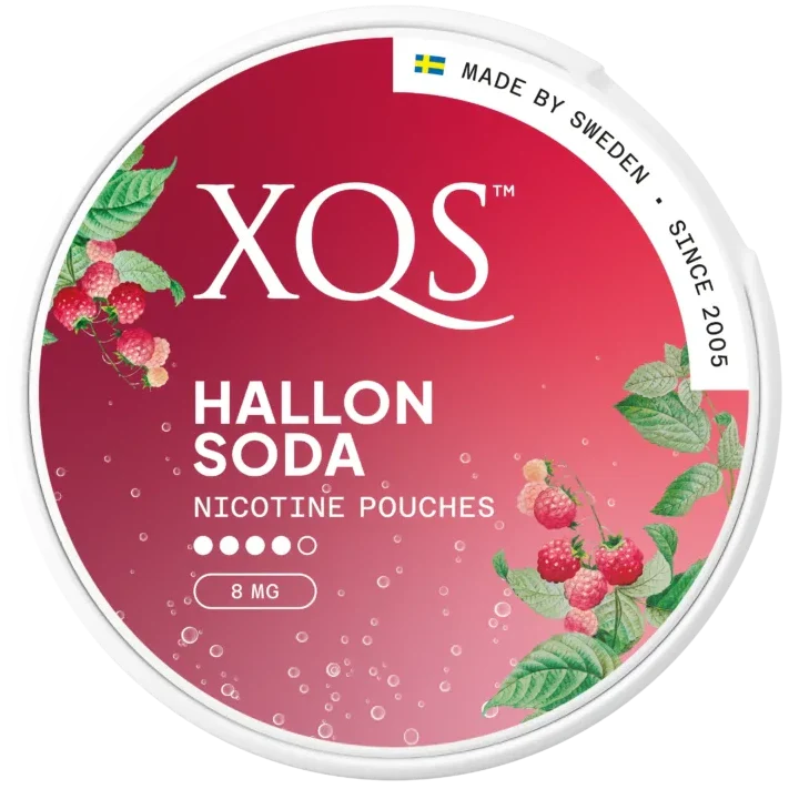 XQS Hallon Soda Strong-Nicotine Pouches-Gigasnus.com