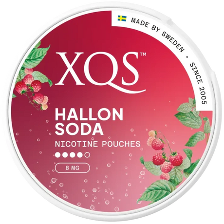 XQS Hallon Soda Strong-Nicotine Pouches-Gigasnus.com