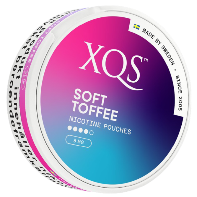 XQS Soft Toffee Strong-Nicotine Pouches-Gigasnus.com