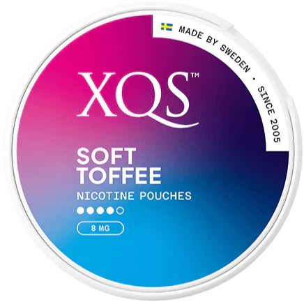 XQS Soft Toffee Strong-Nicotine Pouches-Gigasnus.com