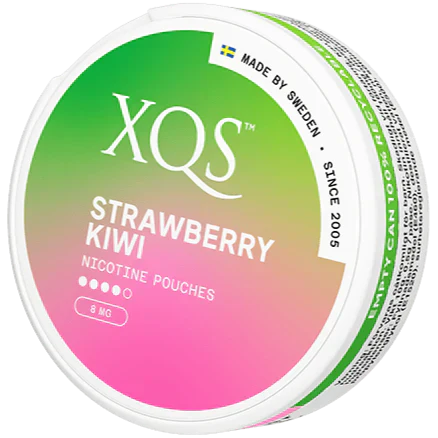 XQS Strawberry Kiwi Strong-Nicotine Pouches-Gigasnus.com