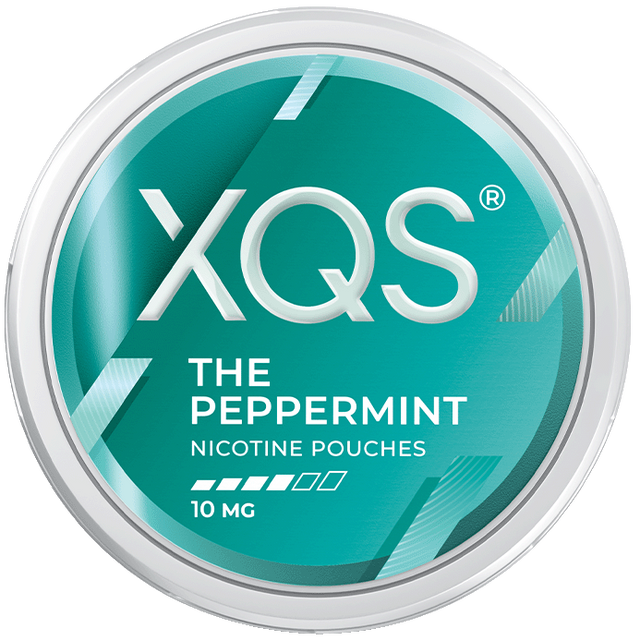 XQS The Peppermint 10MG-Nicotine Pouches-Gigasnus.com