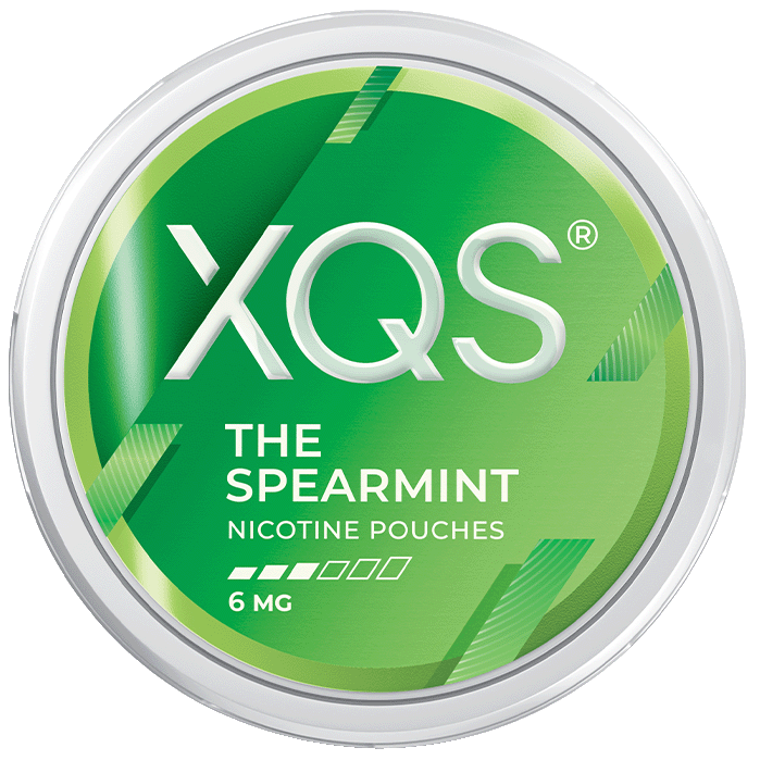 XQS The Spearmint 6MG-Nicotine Pouches-Gigasnus.com