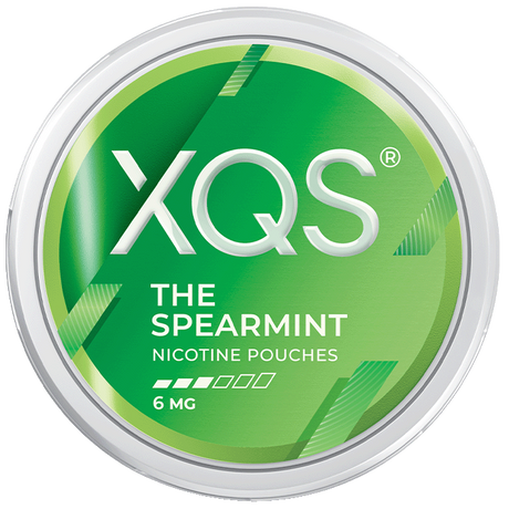 XQS The Spearmint 6MG-Nicotine Pouches-Gigasnus.com